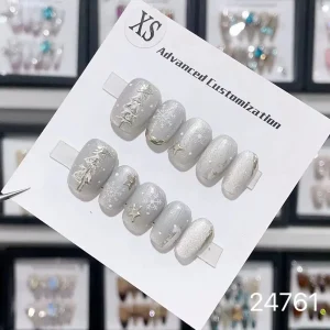 First Snow nail set from the customer catalog
